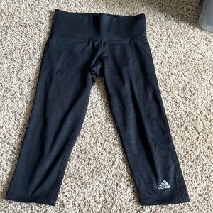 Adidas brand cropped leggings size small